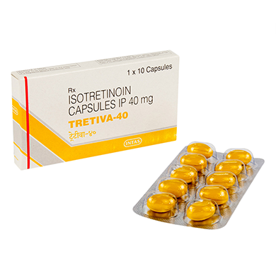 트레티바  – 40 ( 이소트레티논 Isotretinoin 40mg )
