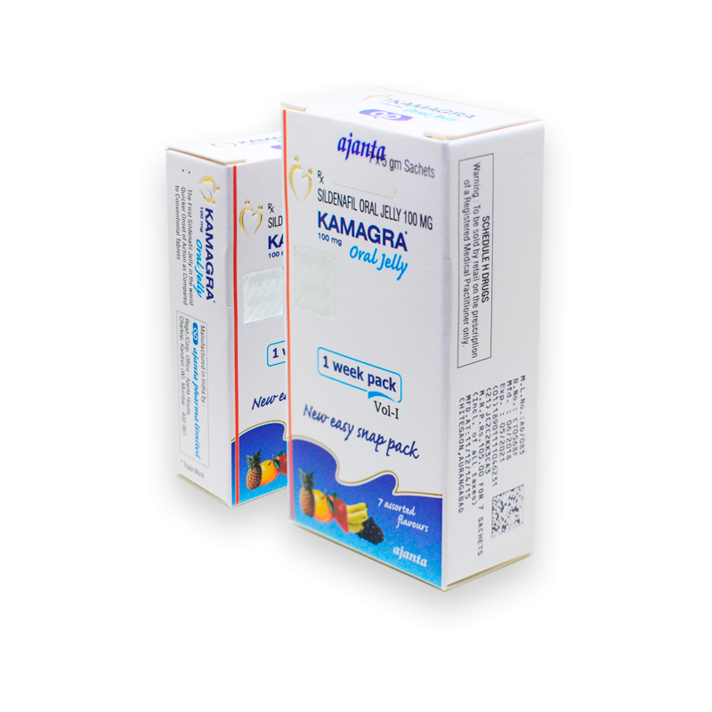 카마그라 오랄젤리 신형  (실데나필 Sildenafil 100mg)