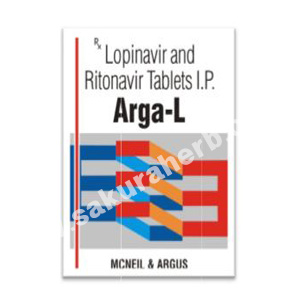 ARGA-L ( 로피나비어 Lopinavir 200mg + 리토나비르 Ritonavir 50mg )