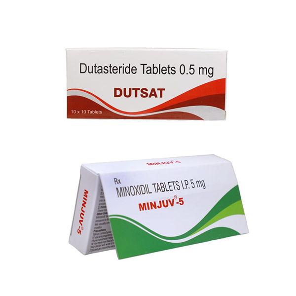 두사트 +민주브 5 (두타스테리드 Dutasteride 0.5mg + 미녹시딜 Minoxidil 5mg)