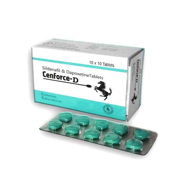 센포스 D (구연산 실데나필 Sildenafil Citrate 100mg + 다폭세틴 Dapoxetine 60mg)