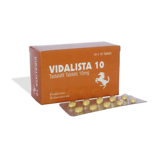 비달리스타 10 (타다라필 Tadalafil 10mg)