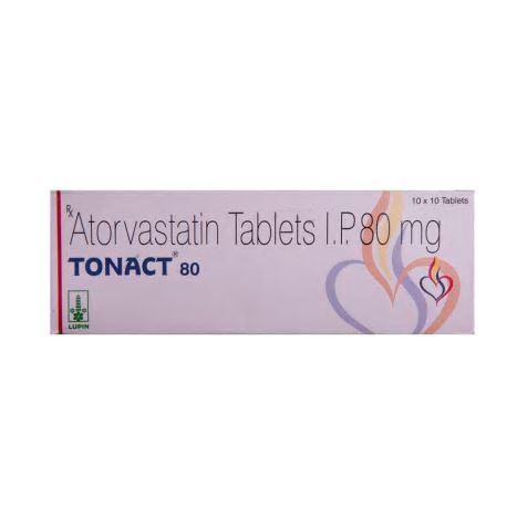 토낙트 – 80 ( 아토르바스타틴 Atorvastatin 80mg )