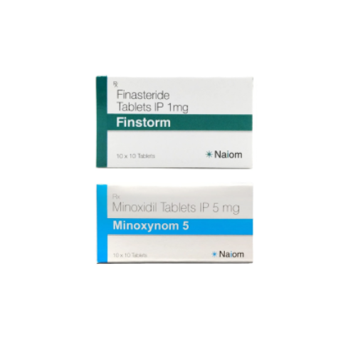 핀스톰 + 미녹시놈 5 ( 피나스테리드  + 미녹시딜 Finasteride + Minoxidil 1mg 5mg )