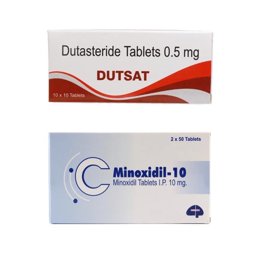 두사트 + 미녹시딜 10 (두타스테리드 Dutasteride 0.5mg + 미녹시딜 Minoxidil 10mg)