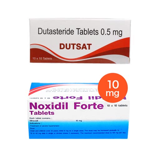 두사트 + 녹시딜 포르테 (두타스테리드 Dutasteride 0.5mg + 미녹시딜 Minoxidil 10mg)