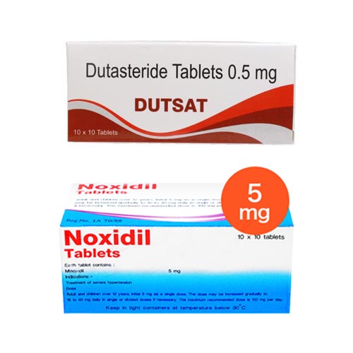 두사트 + 녹시딜 테블릿 (두타스테리드 Dutasteride 0.5mg + 미녹시딜 Minoxidil 5mg)