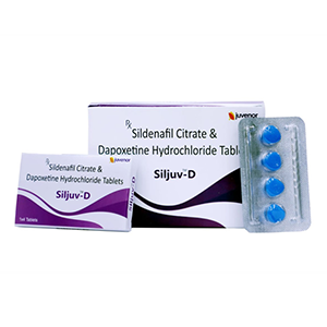 실주브 D (구연산 실데나필 Sildenafil Citrate 100mg + 다폭세틴 Dapoxetine 60mg)