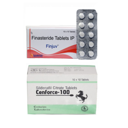 핀주브 700정 + 센포스 100mg 100정