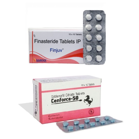 핀주브 700정 + 센포스 50mg 100정