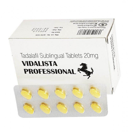 비달리스타 프로페셔널 (타다라필 Tadalafil 20mg)