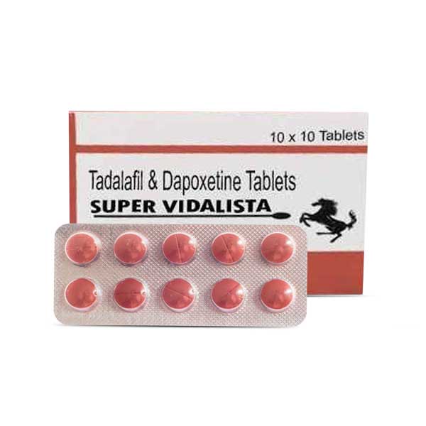 슈퍼 비달리스타 (타다라필 Tadalafil 20mg +다폭세틴 Dapoxetine 60mg)