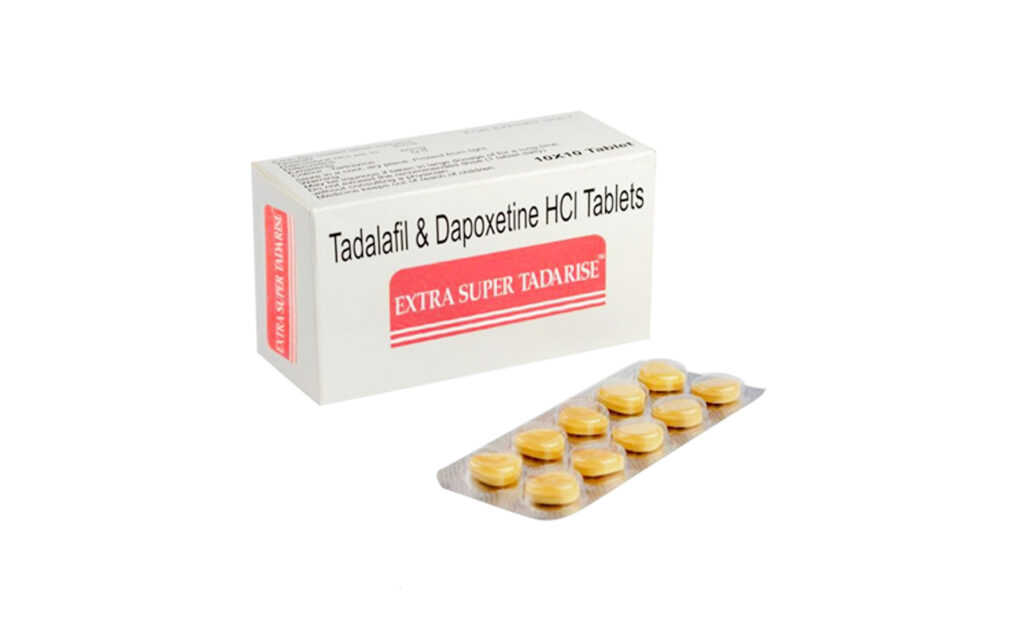 엑스트라 슈퍼 타다라이즈 (타다라필 Tadalafil 40mg +다폭세틴 Dapoxetine 60mg)