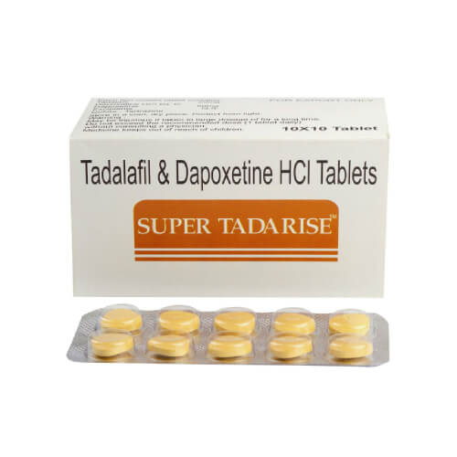 슈퍼 타다라이즈 (타다라필 Tadalafil 20mg +다폭세틴 Dapoxetine 60mg)
