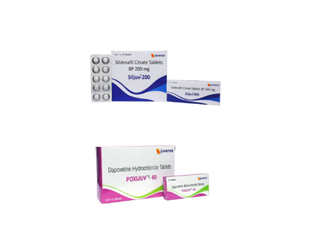 실주브 200 + 폭시주브 60 (구연산 실데나필 Sildenafil Citrate 200mg + 다폭세틴 Dapoxetine 60mg)