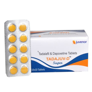 타다주브 D SUPER (타다라필 Tadalafil 40mg +다폭세틴 Dapoxetine 60mg)