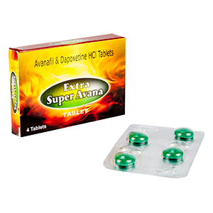 엑스트라 슈퍼 아바나  (아바나필 AVANAFIL 200mg + 다폭세틴 Dapoxetine 60mg)