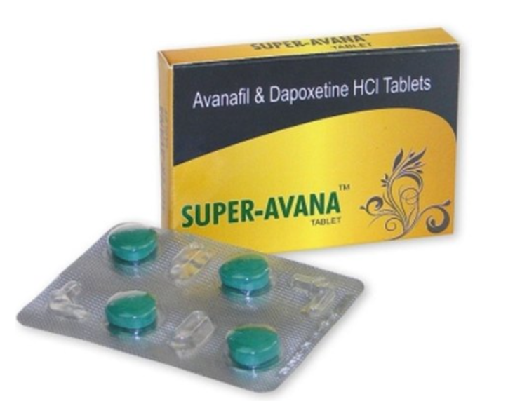 슈퍼 아바나  (아바나필 AVANAFIL 100mg + 다폭세틴 Dapoxetine 60mg)