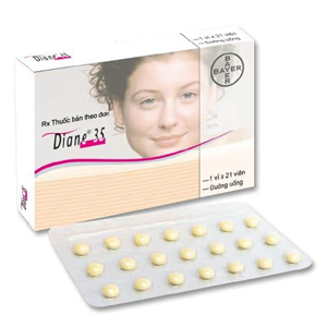 다이아나 35 ( 시프로테론 + 에치닐에스트라디올 Cyproterone + Ethinyl Estradiol 2mg + 0.035mg )