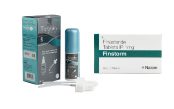 핀스톰 + 투게인 5 % ( 피나스테리드 1mg  + 미녹시딜 5mg Finasteride 1mg + Minoxidil 5mg )