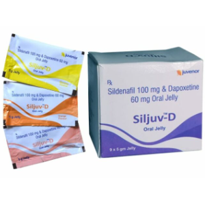 실주브 D 젤리 (구연산 실데나필 Sildenafil Citrate 100mg + 다폭세틴 Dapoxetine 60mg)