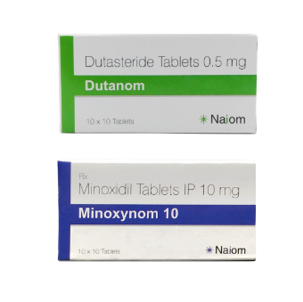 두타놈 + 미녹시놈 10 (두타스테리드 Dutasteride 0.5mg + 미녹시딜 Minoxidil 10mg)