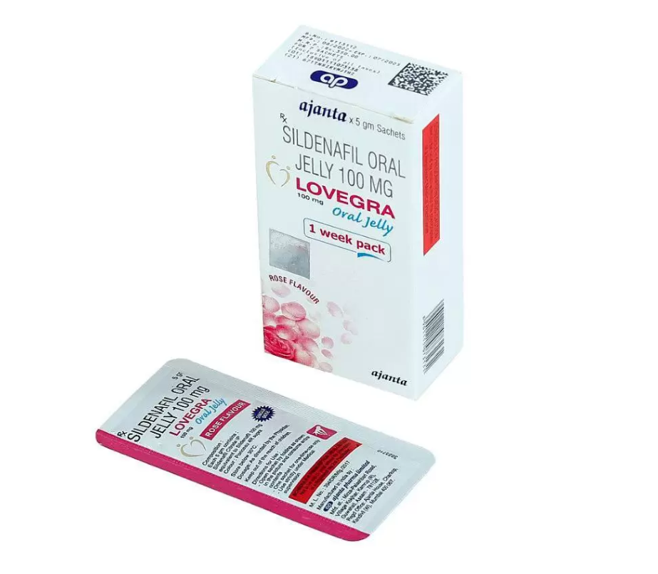 러브그라 오랄 젤리 - 여성용 ( 실데나필 Sildenafil 100mg )