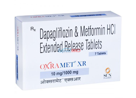 옥스라메트 XR 10/1000mg (다파글리플로진 Dapagliflozin 10mg + 메트포르민 Metformin 1000mg)