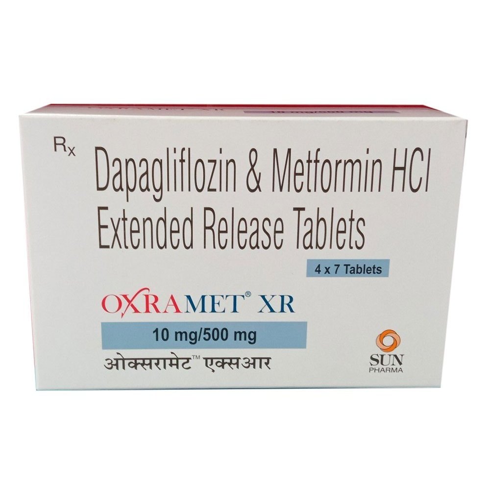 옥스라메트 XR 10/500mg (다파글리플로진 Dapagliflozin 10mg + 메트포르민 Metformin 500mg)