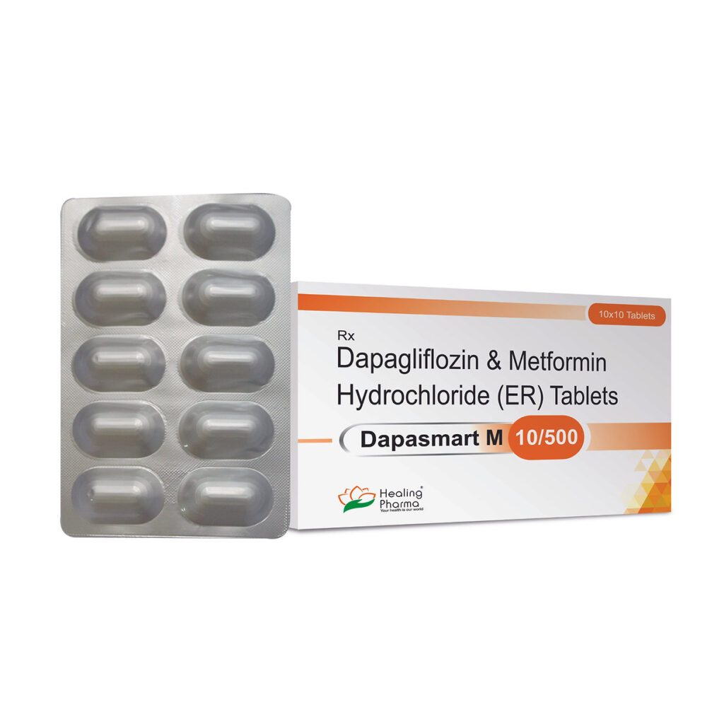 다파스마트 M 10/500 (다파글리플로진 Dapagliflozin 10mg + 메트포르민 Metformin 500mg)
