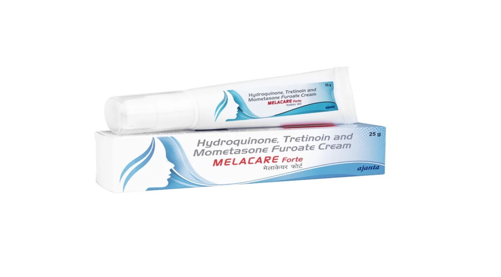 멜라케어 포르테 ( 하이드로퀴논 트레티노인 스테로이드 )