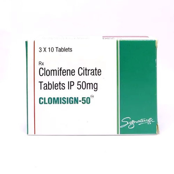 클로미사인-50 (클로미펜 Clomifene 100mg)