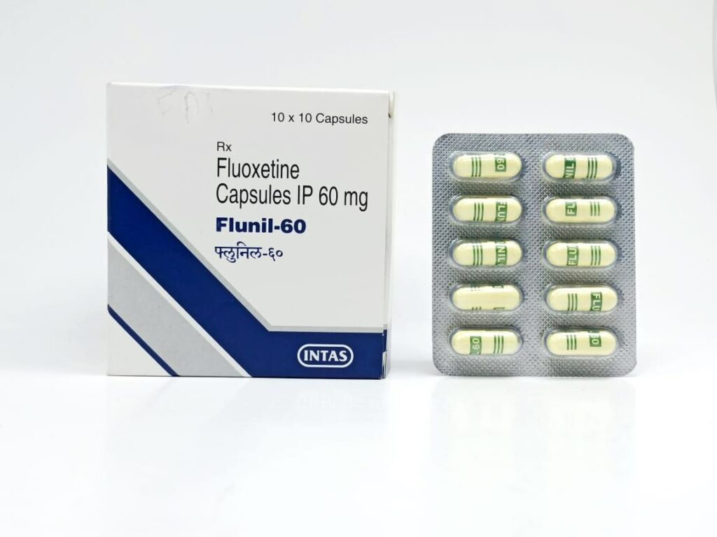 플루닐  60mg (플루옥세틴 Fluoxetine 60mg)