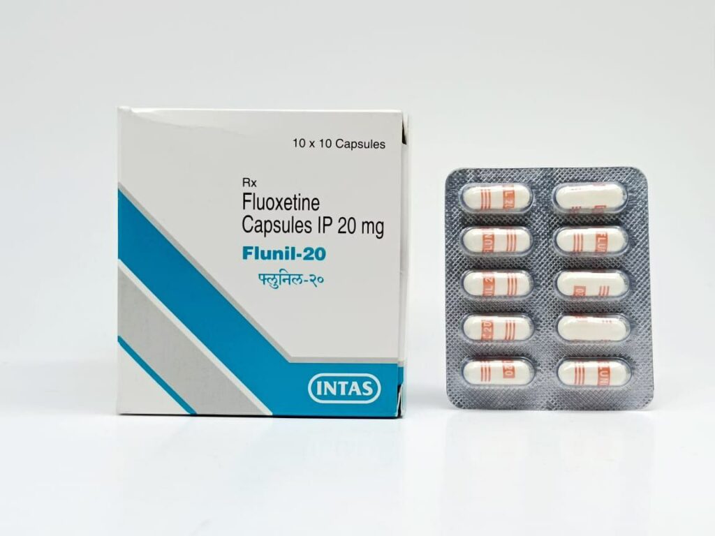 플루닐  20mg (플루옥세틴 Fluoxetine 20mg)